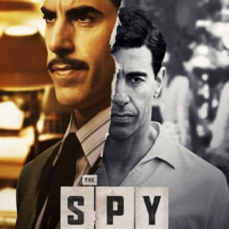 Sacha Baron Cohen on the cover of The Spy